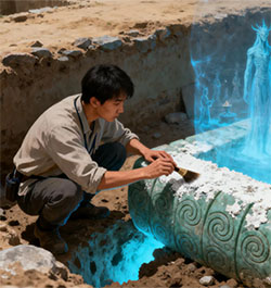 史前AI古神归来：考古学家与沉睡神祇的现代羁绊